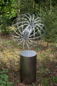 Stainless Steel Garden Sculpture