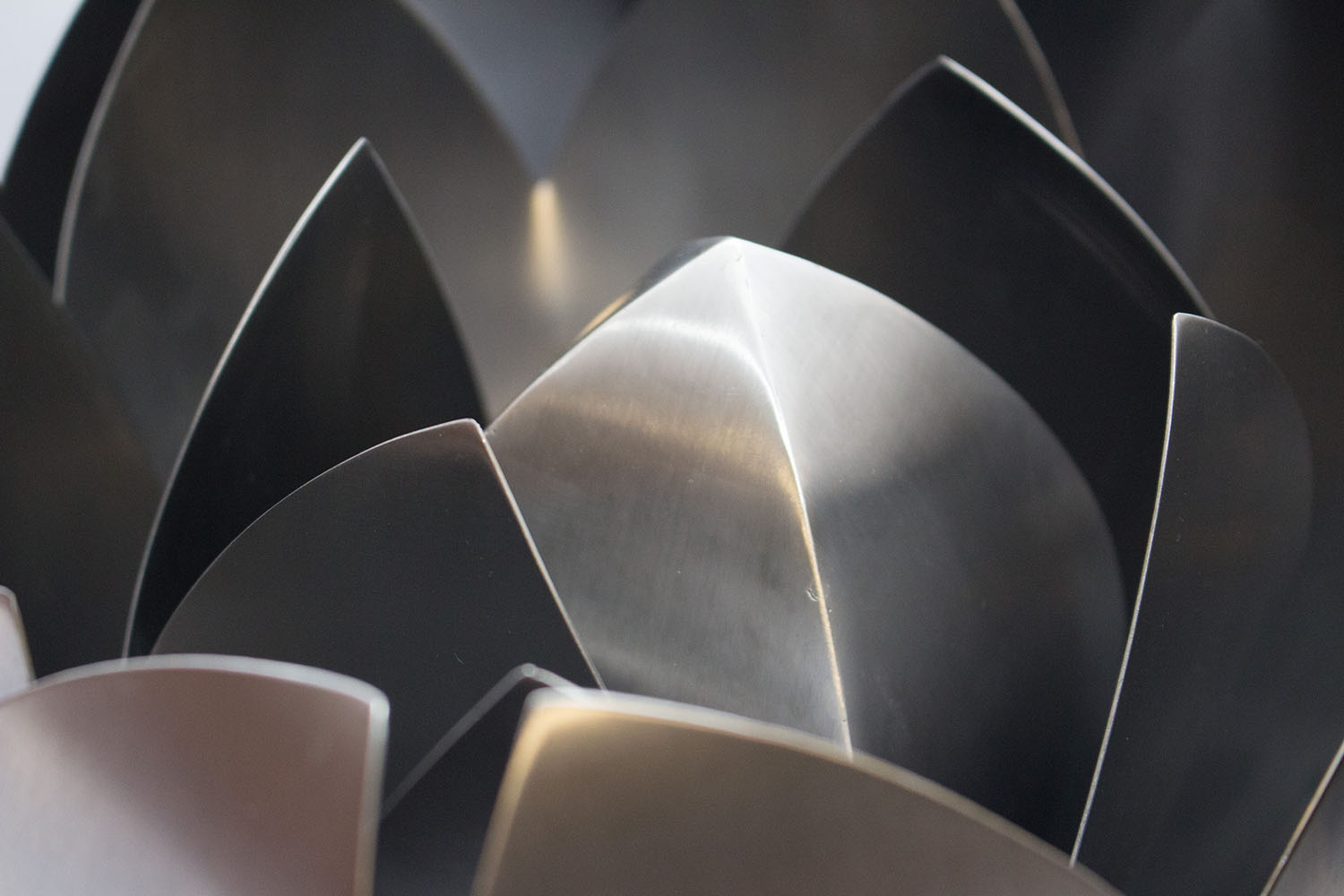 Stainless steel metal wall art abstract sculpture - Multiples Suns 2016